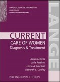 Current care of women diagnosis & treatment
