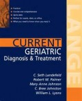 Current geriatric diagnosis & treatment