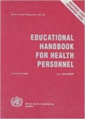 Educational Handbook for health personnel