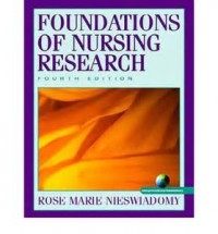 Foundations of nursing research