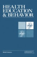 Health education and behavioral science