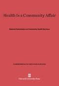 Health is a community affair : national commission on community health services