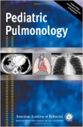 Pediatric pulmonology